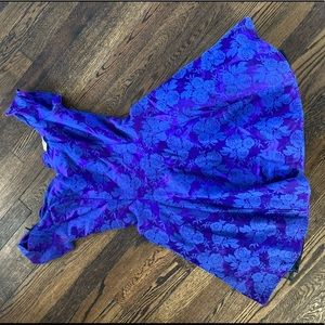 1980s vintage brocade party dress (free shipping!)